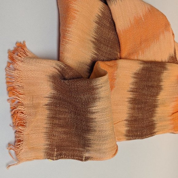 COLLECTION XIIX CORAL BLOSSOM Skinny Wrap Scarf - Picture 3 of 7